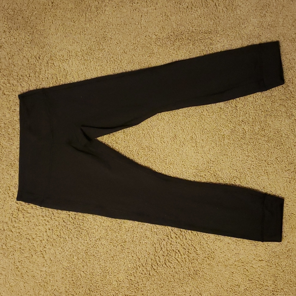 Black stretch leggings